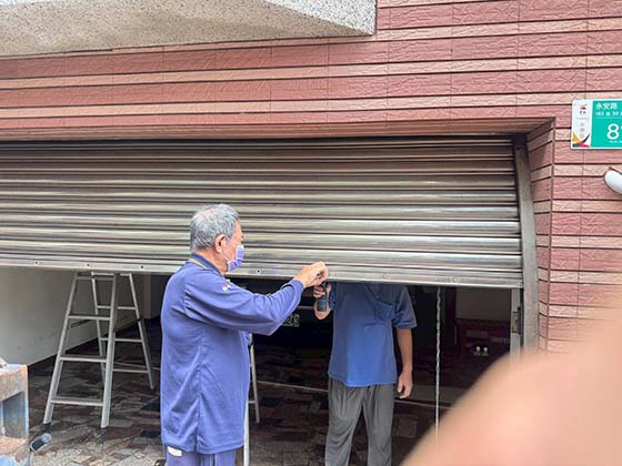 新化區鐵捲門安裝更換