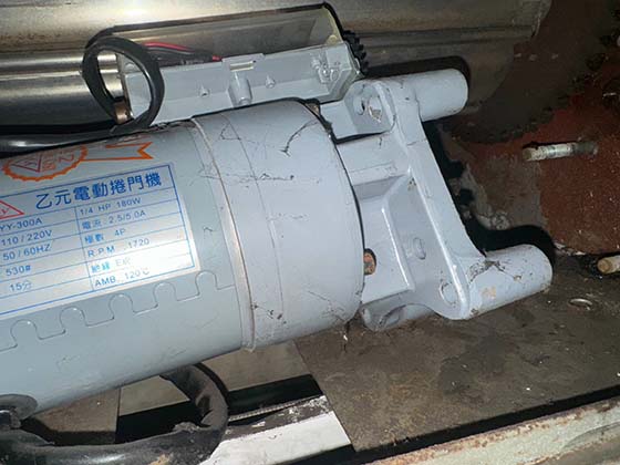 新化區鐵捲門馬達換新安裝