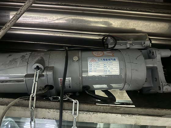 新化區鐵捲門馬達換新安裝